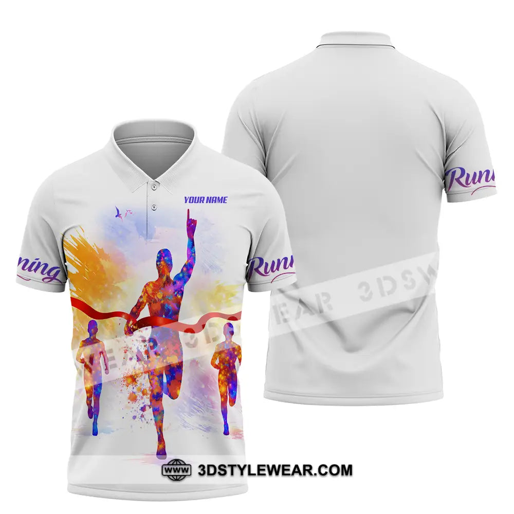 Unisex Shirt - Custom Running 3D Shirt - Polo Shirt / S - T-shirt