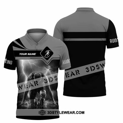 Unisex Shirt - Custom Running 3D Shirt - Polo Shirt / S - T-shirt