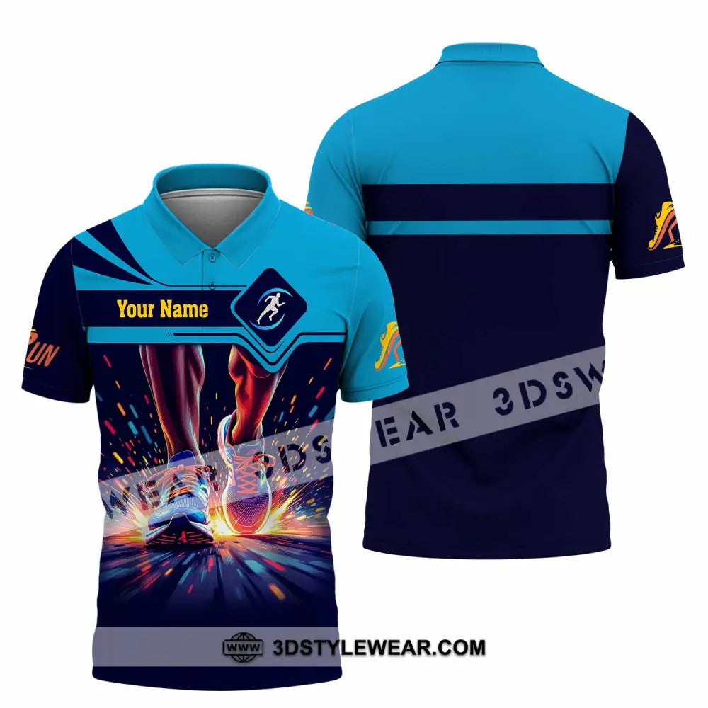 Unisex Shirt - Custom Running 3D Shirt - Polo Shirt / S - T-shirt