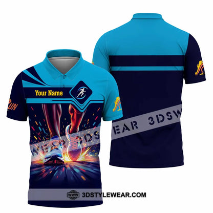 Unisex Shirt - Custom Running 3D Shirt - Polo Shirt / S - T-shirt