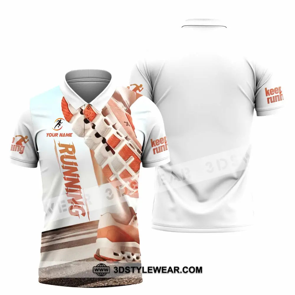 Unisex Shirt - Custom Running 3D Shirt - Polo Shirt / S - T-shirt