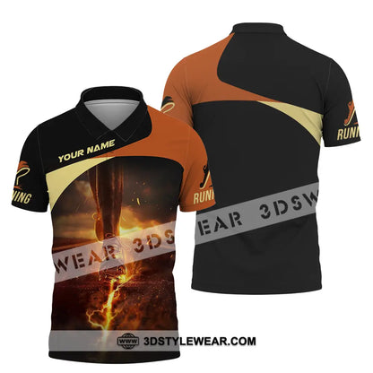 Unisex Shirt - Custom Running 3D Shirt - Polo Shirt / S - T-shirt