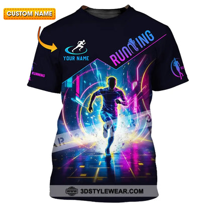 Unisex Shirt - Custom Running 3D Shirt - T-shirt