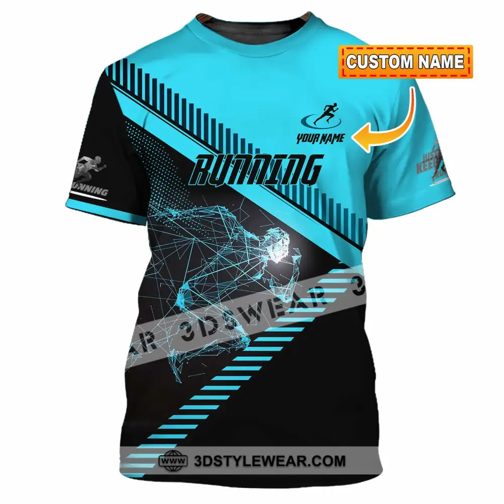 Unisex Shirt - Custom Running 3D Shirt - T-shirt