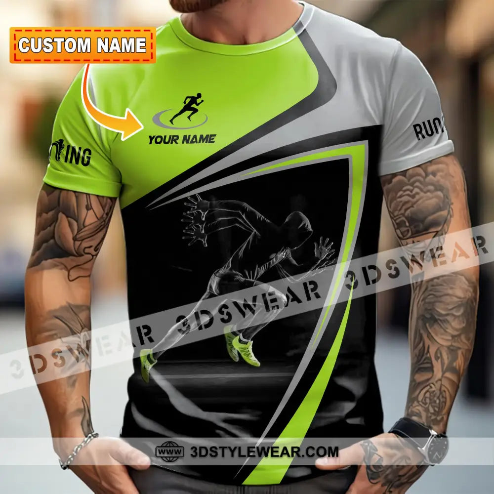 Unisex Shirt - Custom Running 3D Shirt - T-shirt
