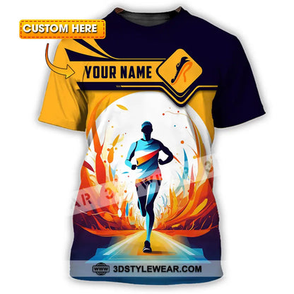 Unisex Shirt - Custom Running 3D Shirt - T-shirt