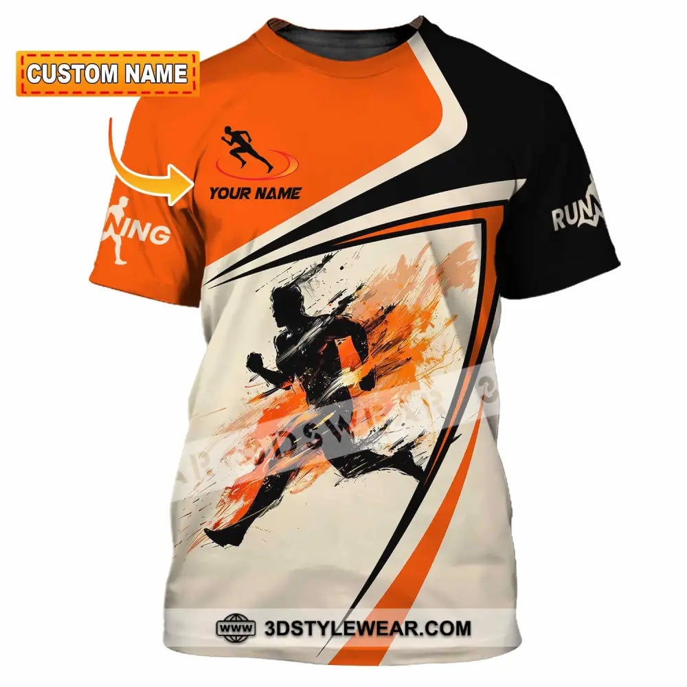 Unisex Shirt - Custom Running 3D Shirt - T-shirt