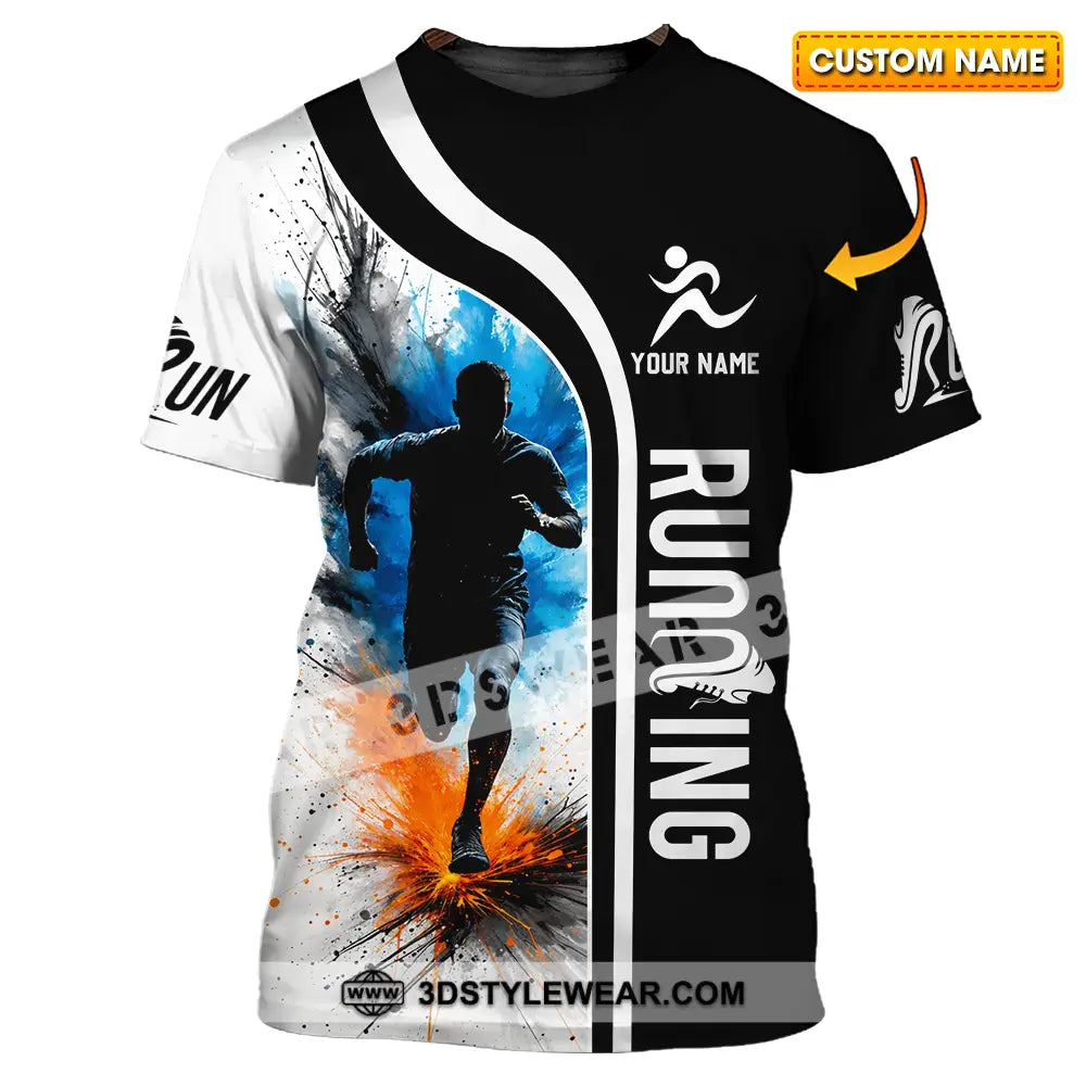 Unisex Shirt - Custom Running 3D Shirt - T-shirt
