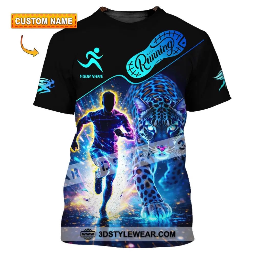 Unisex Shirt - Custom Running 3D Shirt - T-shirt