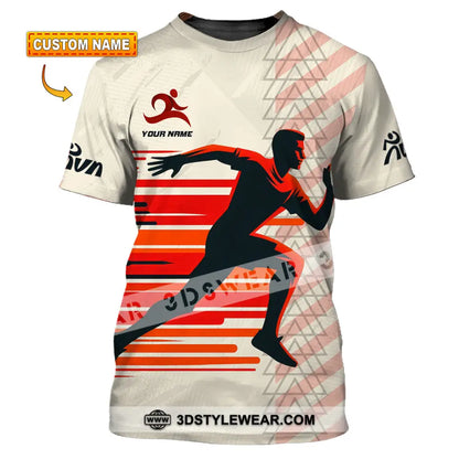 Unisex Shirt - Custom Running 3D Shirt - T-shirt