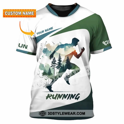 Unisex Shirt - Custom Running 3D Shirt - T-shirt
