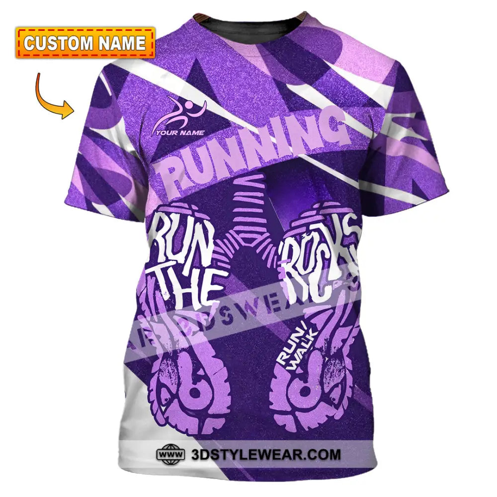 Unisex Shirt - Custom Running 3D Shirt - T-shirt