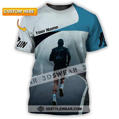 Unisex Shirt - Custom Running 3D Shirt - T-shirt