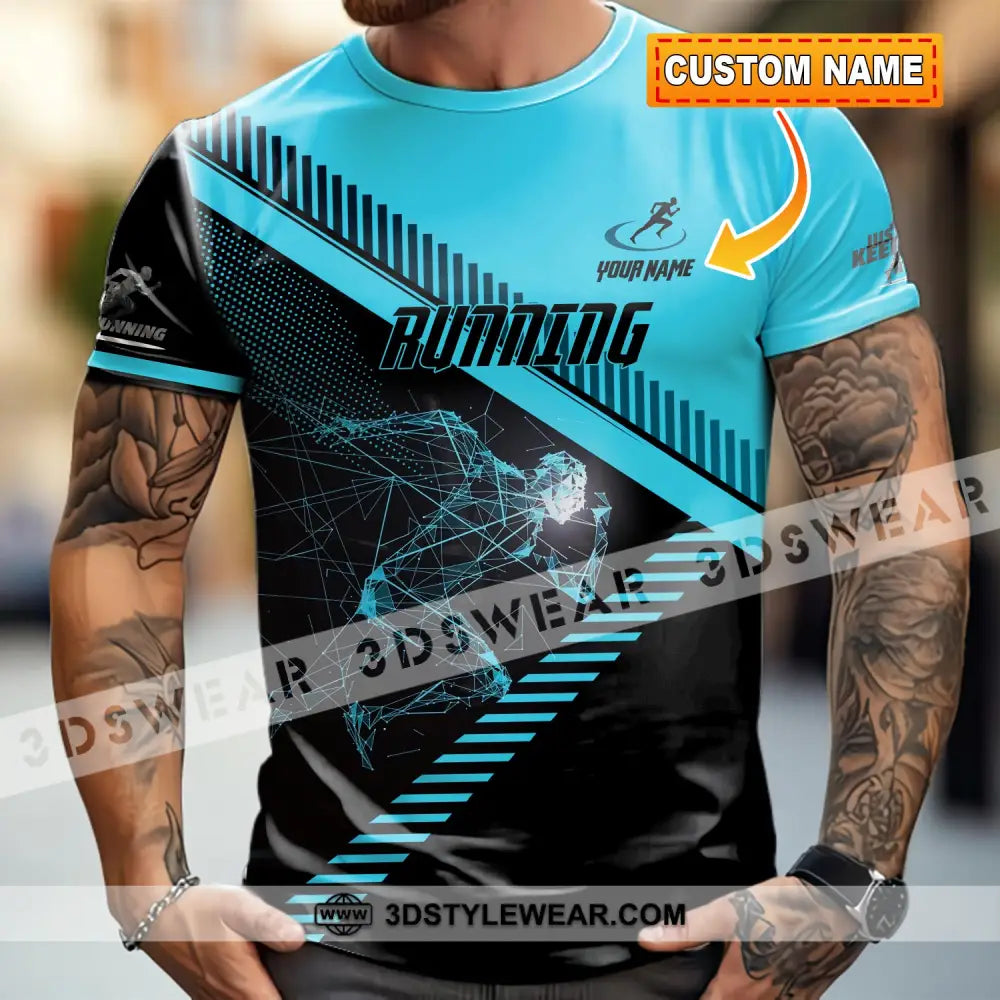 Unisex Shirt - Custom Running 3D Shirt - T-shirt