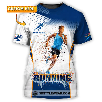 Unisex Shirt - Custom Running 3D Shirt - T-shirt
