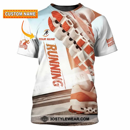 Unisex Shirt - Custom Running 3D Shirt - T-shirt