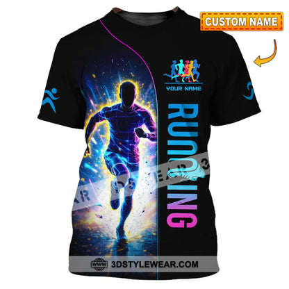Unisex Shirt - Custom Running 3D Shirt - T-shirt