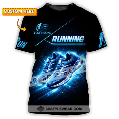 Unisex Shirt - Custom Running 3D Shirt - T-shirt