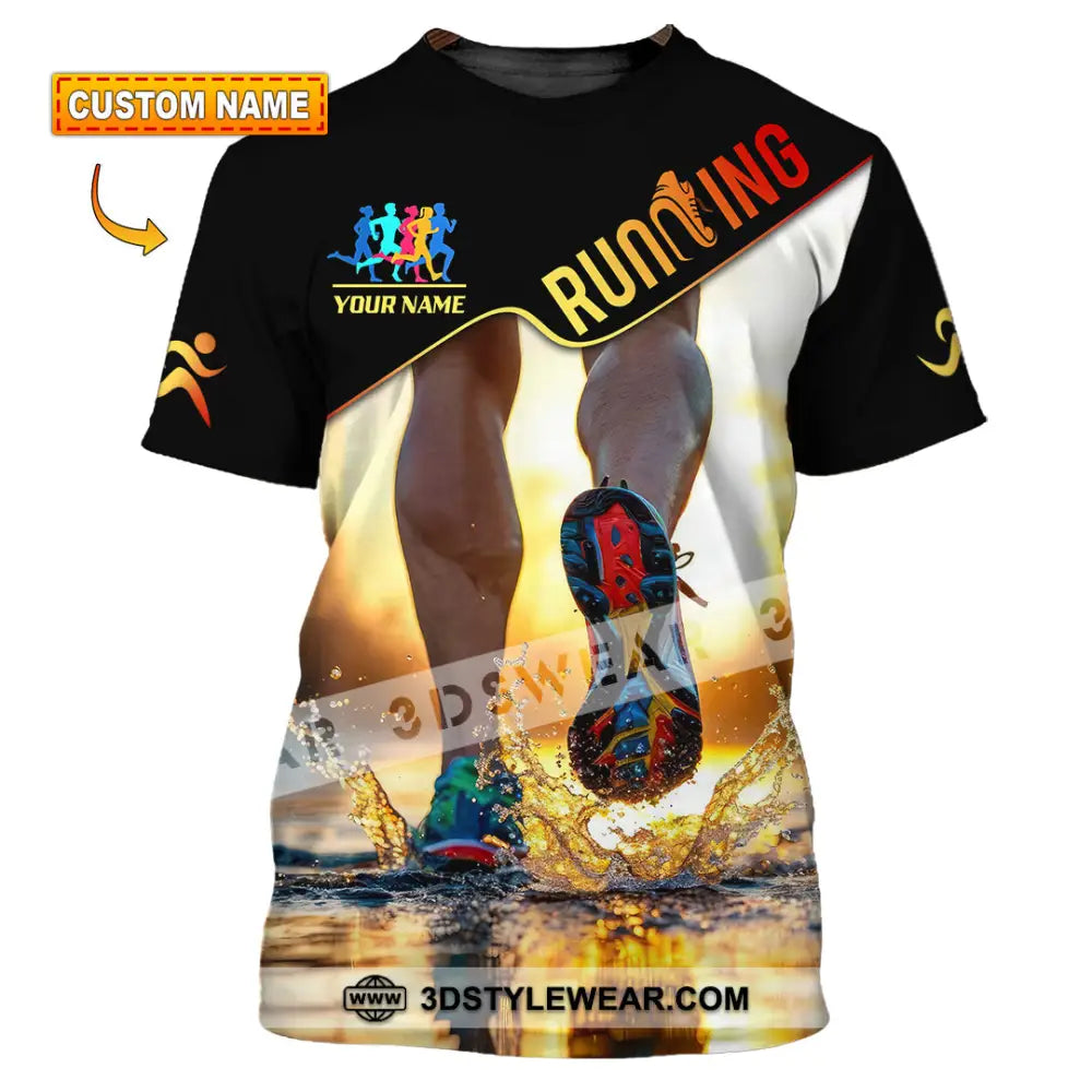 Unisex Shirt - Custom Running 3D Shirt - T-shirt