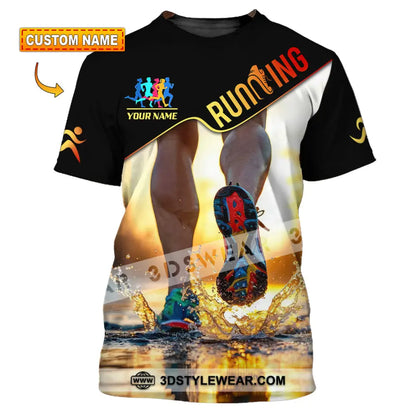 Unisex Shirt - Custom Running 3D Shirt - T-shirt