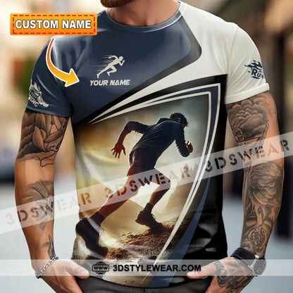 Unisex Shirt - Custom Running 3D Shirt - T-shirt