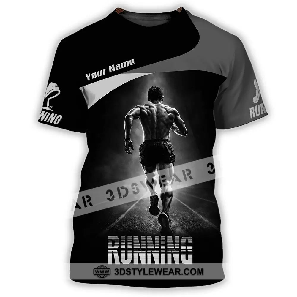 Unisex Shirt - Custom Running 3D Shirt - T-Shirt / S - T-shirt