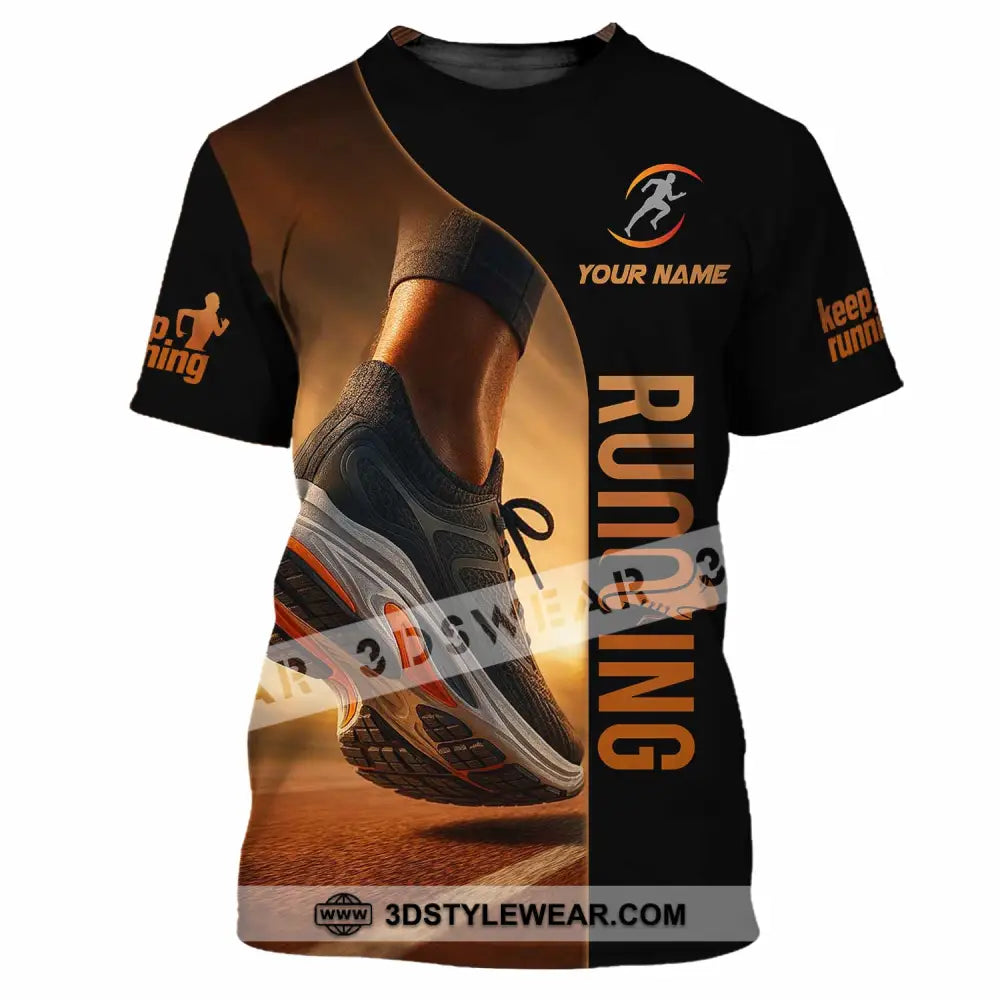 Unisex Shirt - Custom Running 3D Shirt - T-Shirt / S - T-shirt