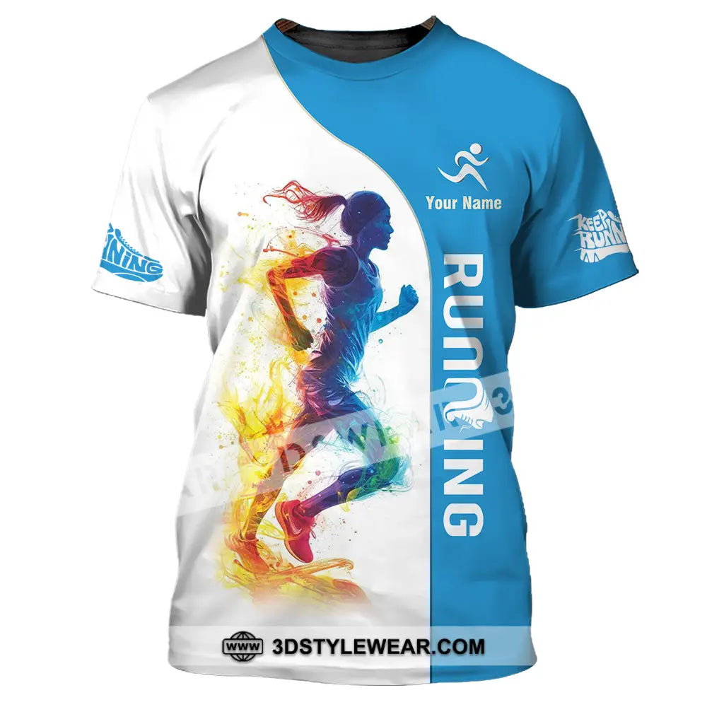 Unisex Shirt - Custom Running 3D Shirt - T-Shirt / S - T-shirt