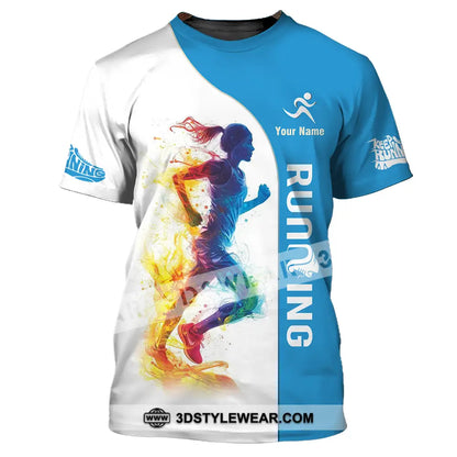 Unisex Shirt - Custom Running 3D Shirt - T-Shirt / S - T-shirt