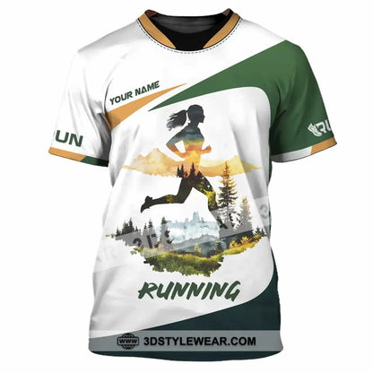 Unisex Shirt - Custom Running 3D Shirt - T-Shirt / S - T-shirt