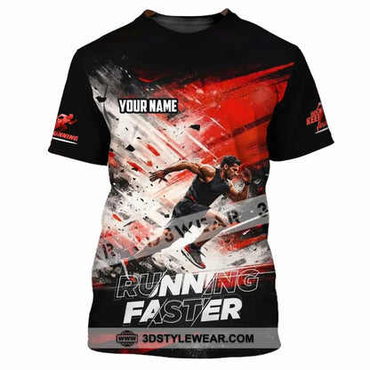 Unisex Shirt - Custom Running 3D Shirt - T-Shirt / S - T-shirt