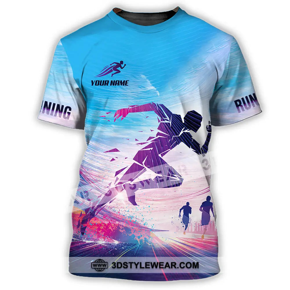 Unisex Shirt - Custom Running 3D Shirt - T-Shirt / S - T-shirt