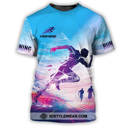 Unisex Shirt - Custom Running 3D Shirt - T-Shirt / S - T-shirt