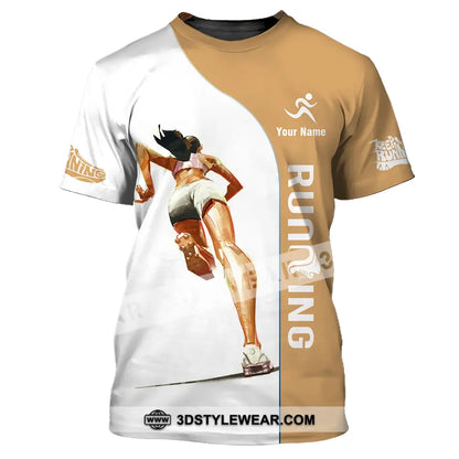 Unisex Shirt - Custom Running 3D Shirt - T-Shirt / S - T-shirt