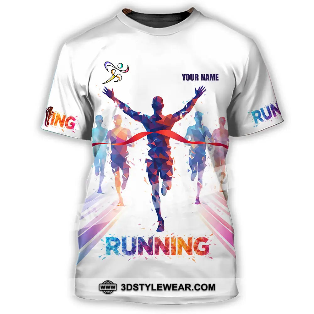 Unisex Shirt - Custom Running 3D Shirt - T-Shirt / S - T-shirt