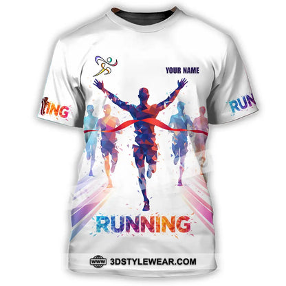 Unisex Shirt - Custom Running 3D Shirt - T-Shirt / S - T-shirt