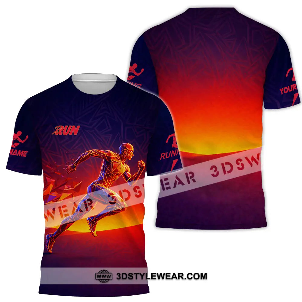 Unisex Shirt - Custom Running 3D Shirt - T-Shirt / S - T-shirt