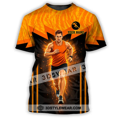 Unisex Shirt - Custom Running 3D Shirt - T-Shirt / S - T-shirt