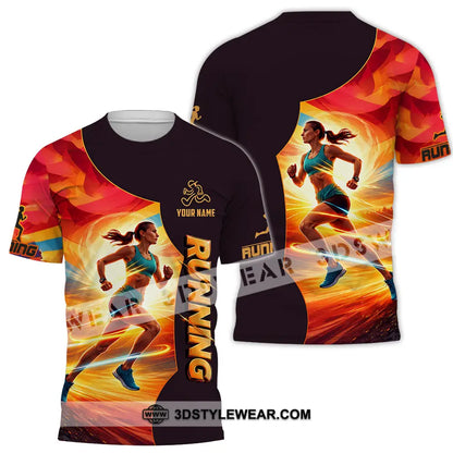 Unisex Shirt - Custom Running 3D Shirt - T-Shirt / S - T-shirt
