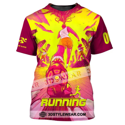 Unisex Shirt - Custom Running 3D Shirt - T-Shirt / S - T-shirt