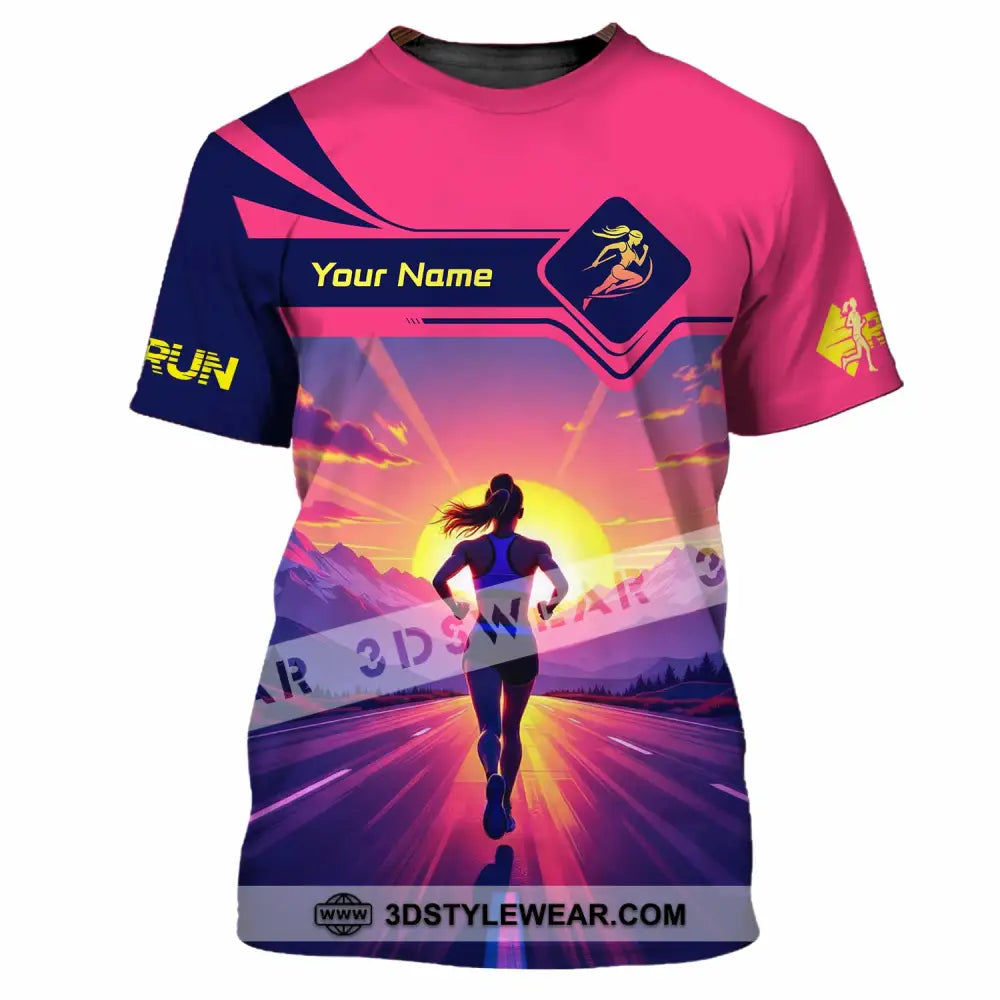 Unisex Shirt - Custom Running 3D Shirt - T-Shirt / S - T-shirt