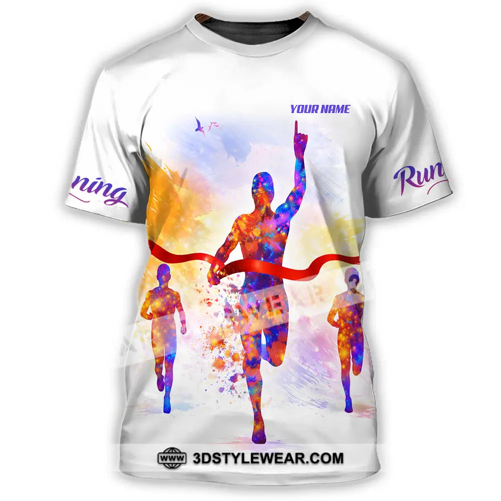 Unisex Shirt - Custom Running 3D Shirt - T-Shirt / S - T-shirt