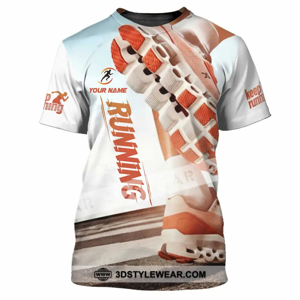 Unisex Shirt - Custom Running 3D Shirt - T-Shirt / S - T-shirt