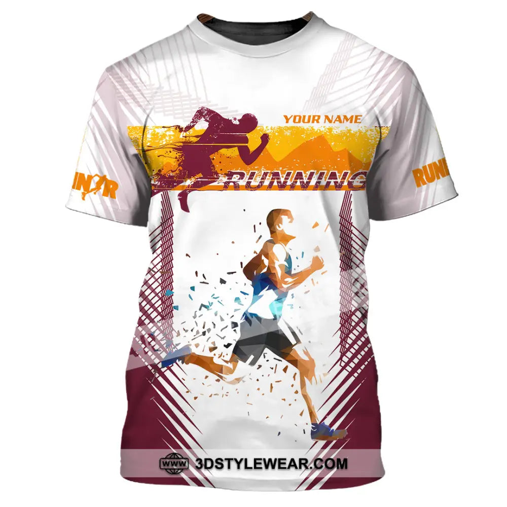 Unisex Shirt - Custom Running 3D Shirt - T-Shirt / S - T-shirt