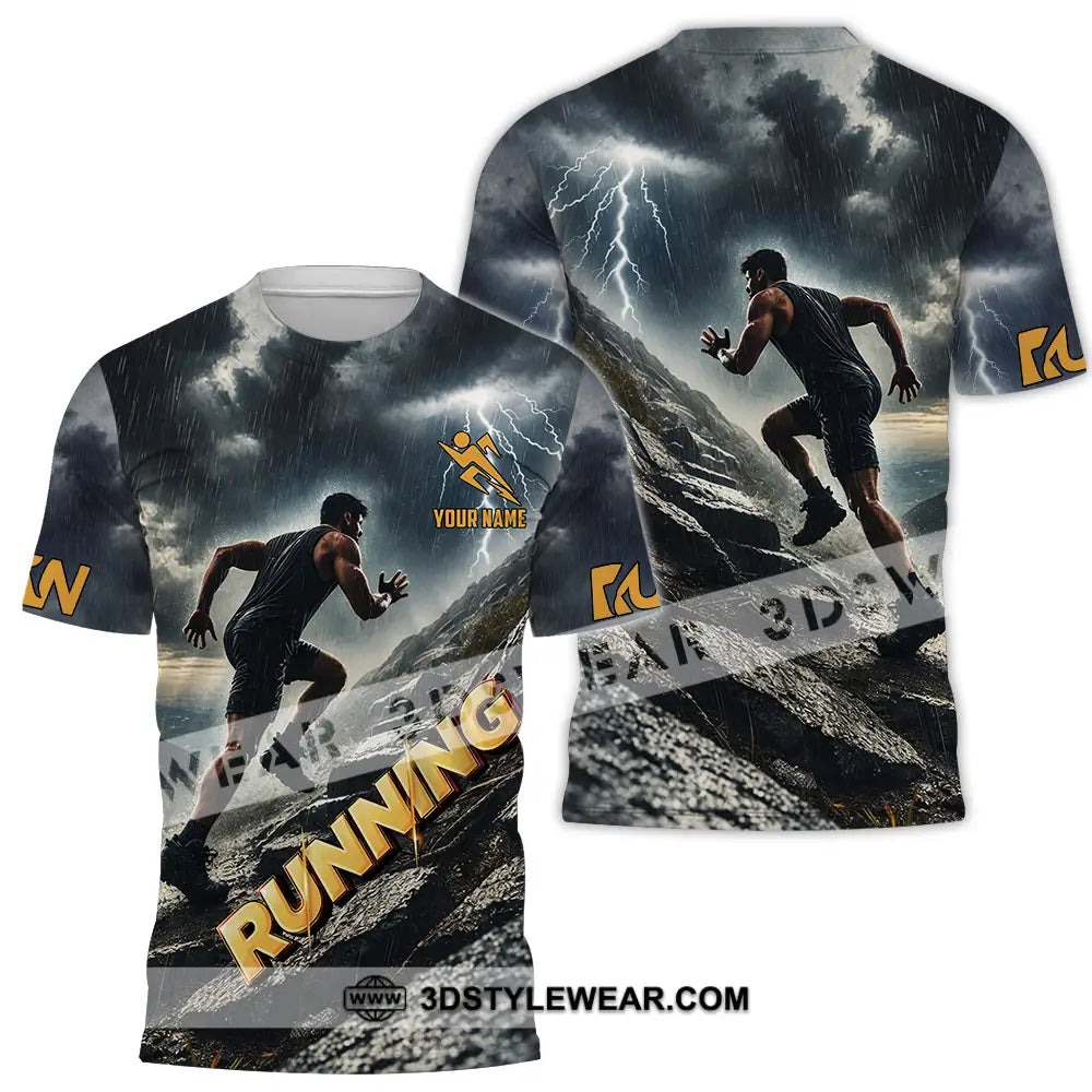 Unisex Shirt - Custom Running 3D Shirt - T-Shirt / S - T-shirt