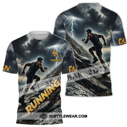 Unisex Shirt - Custom Running 3D Shirt - T-Shirt / S - T-shirt