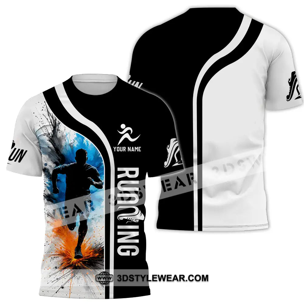Unisex Shirt - Custom Running 3D Shirt - T-Shirt / S - T-shirt