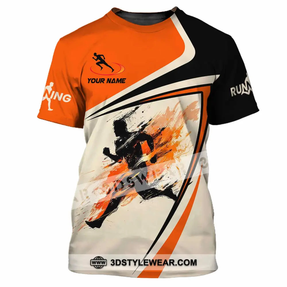 Unisex Shirt - Custom Running 3D Shirt - T-Shirt / S - T-shirt