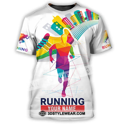 Unisex Shirt - Custom Running 3D Shirt - T-Shirt / S - T-shirt