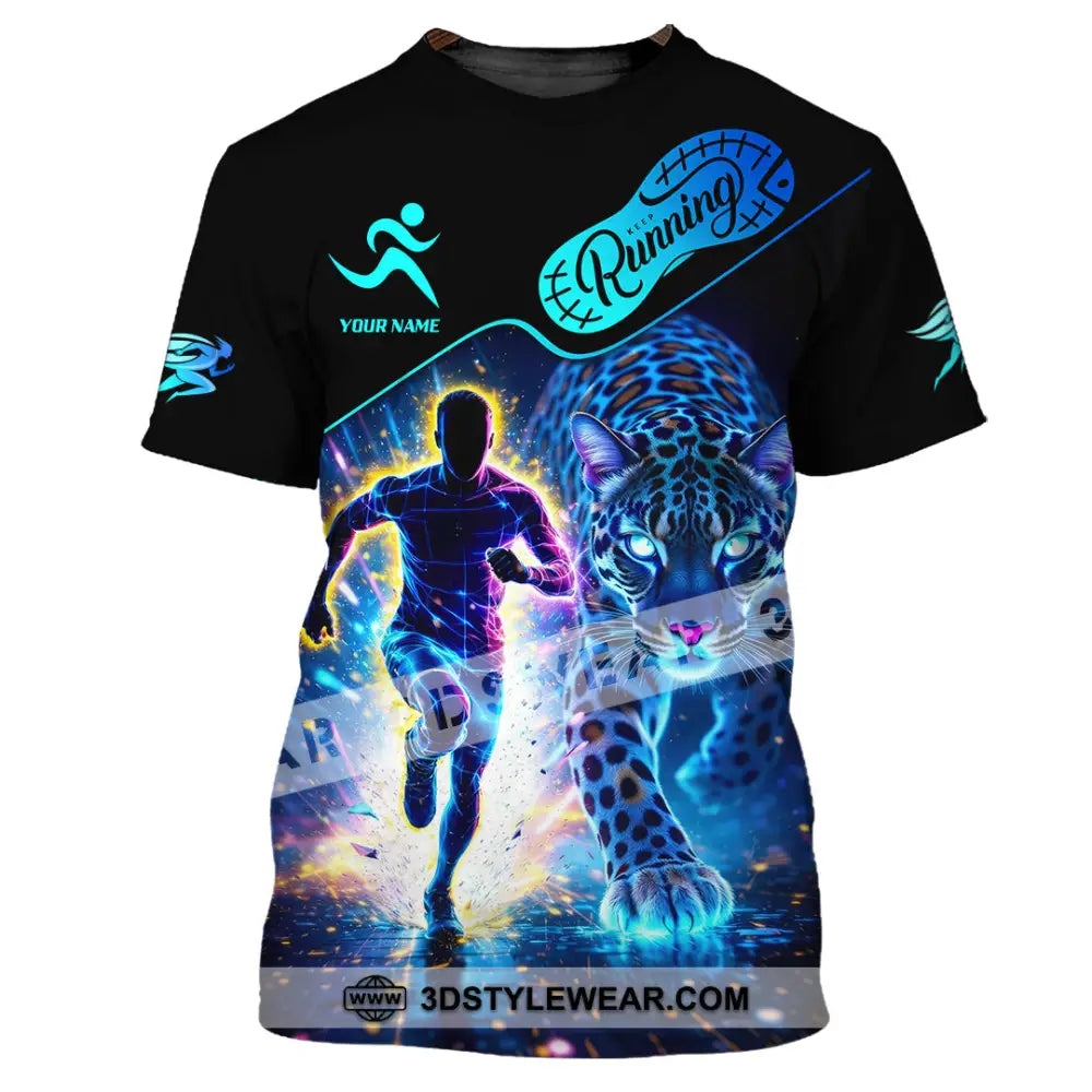Unisex Shirt - Custom Running 3D Shirt - T-Shirt / S - T-shirt